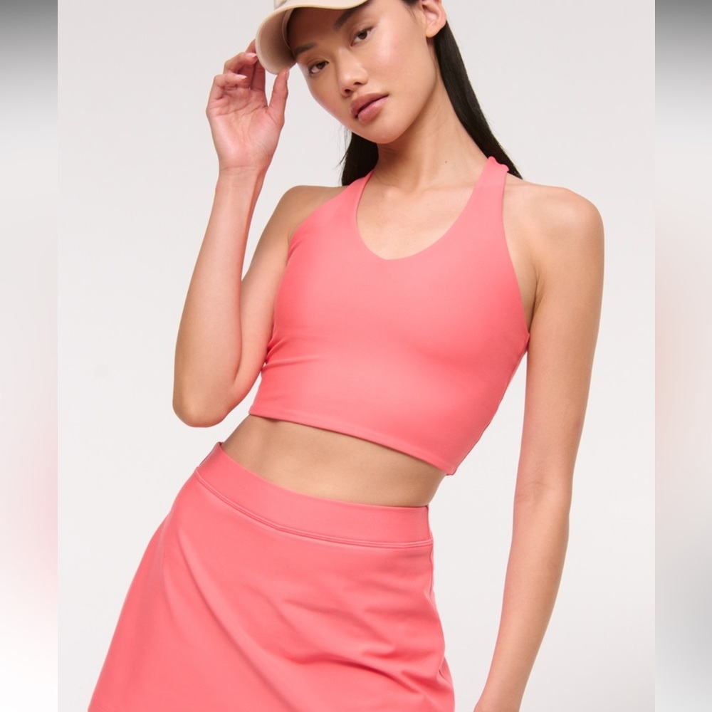 💕Abercrombie & Fitch YPB SculptLUX Racerback V-Neck Tank💕
